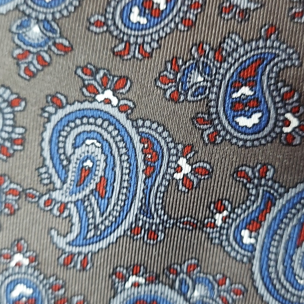 Dior Silk Paisley Tie - Picture 6 of 6